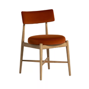 G Plan Winchester Flora Dining Chair Pair - Orange