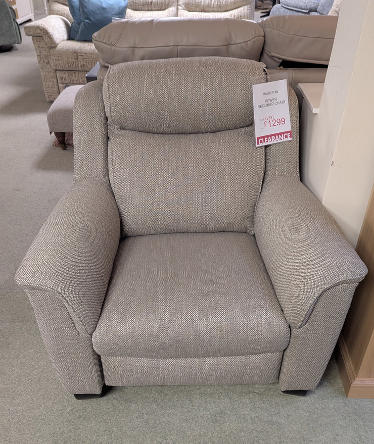 Parker Knoll Manhattan Power Recliner Chair 