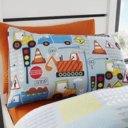 Big Diggers Bedding Duvet Cover