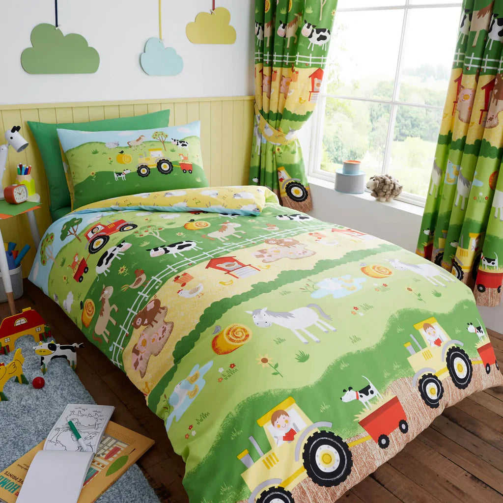 Matching single and cot bed bedding online