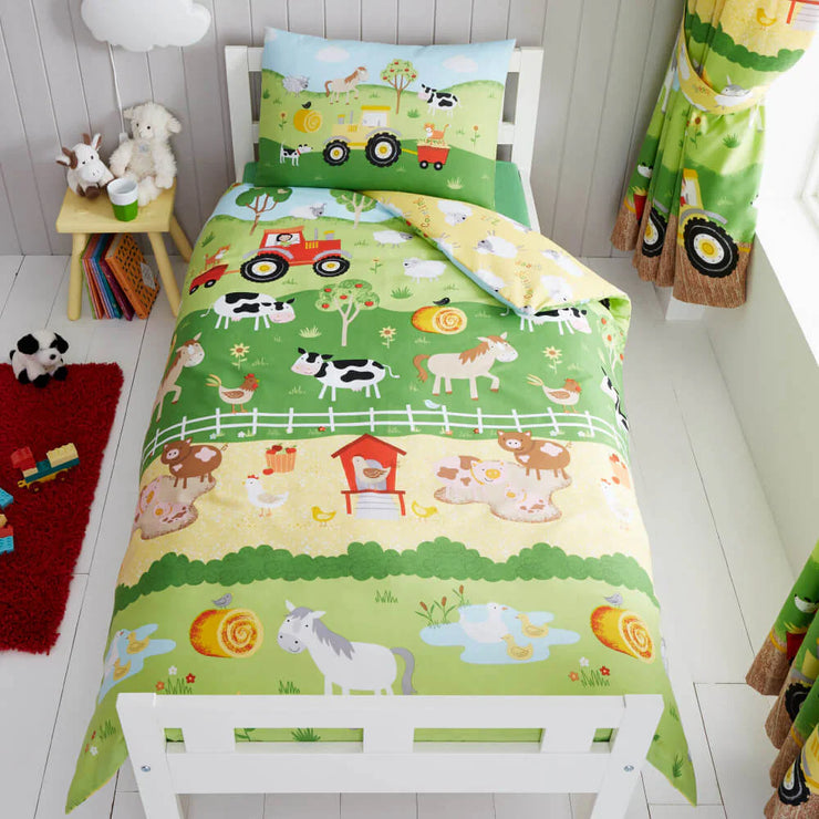 Farm Friends & Animals Bedding Duvet Cover